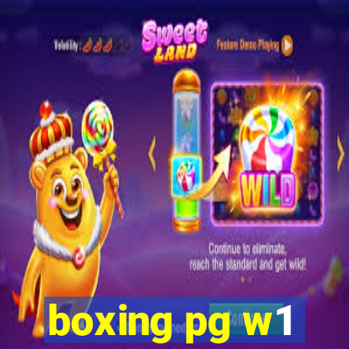 boxing pg w1